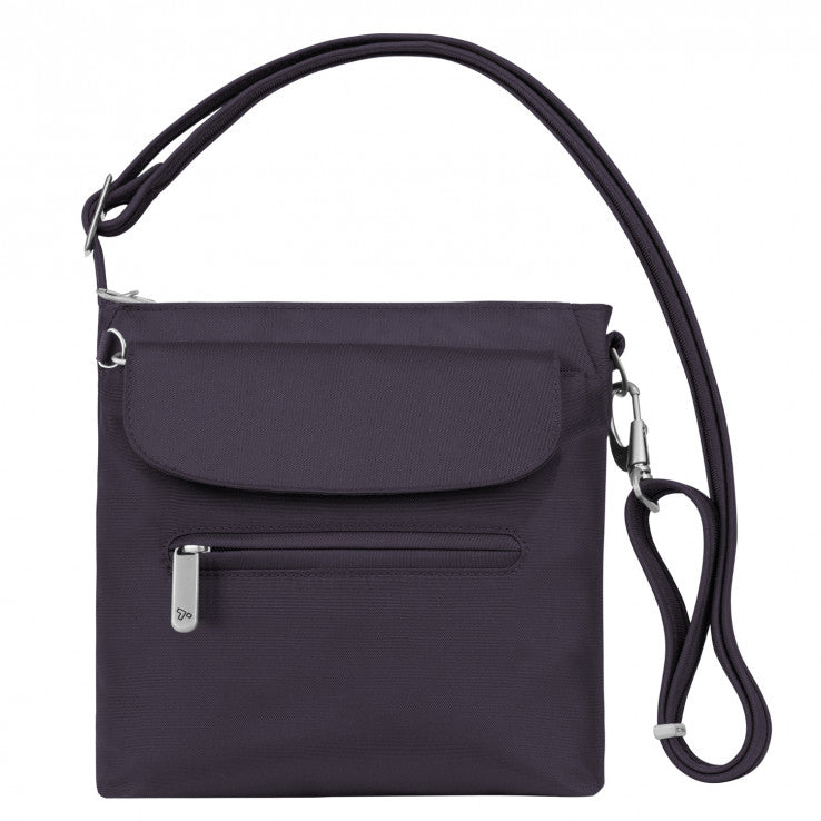  Travelon Anti-Theft Classic Mini Shoulder Bag, Black, One  Size, 8.5 x 8.5 x 2