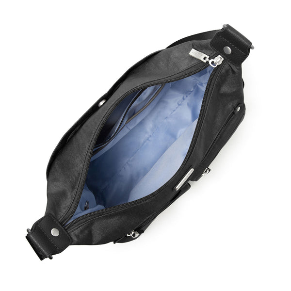 Baggallini Anywhere Large Hobo Tote with rfid phone wristlet