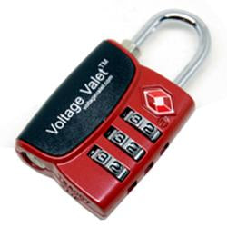 Voltage Valet 3 Dial TSA Indicator Combination Lock