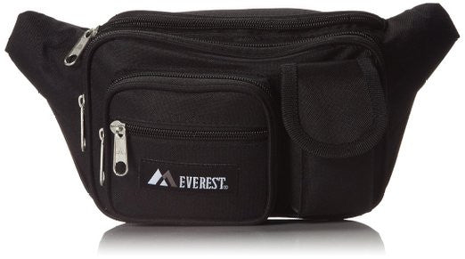Everest fabric large size fanny waist pack hotsell