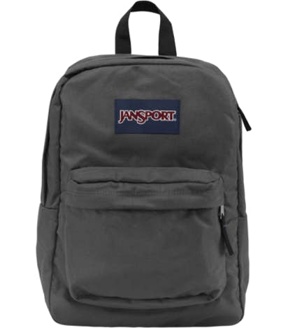 grey and black jansport backpack Jansport Superbreak - California Luggage Co. | Your Complete Travel Store
