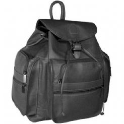 DayTrekr Columbian Leather Organized Backpack
